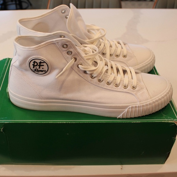 P.F. Flyers Other - P.F. Flyers White High-Top Sneakers